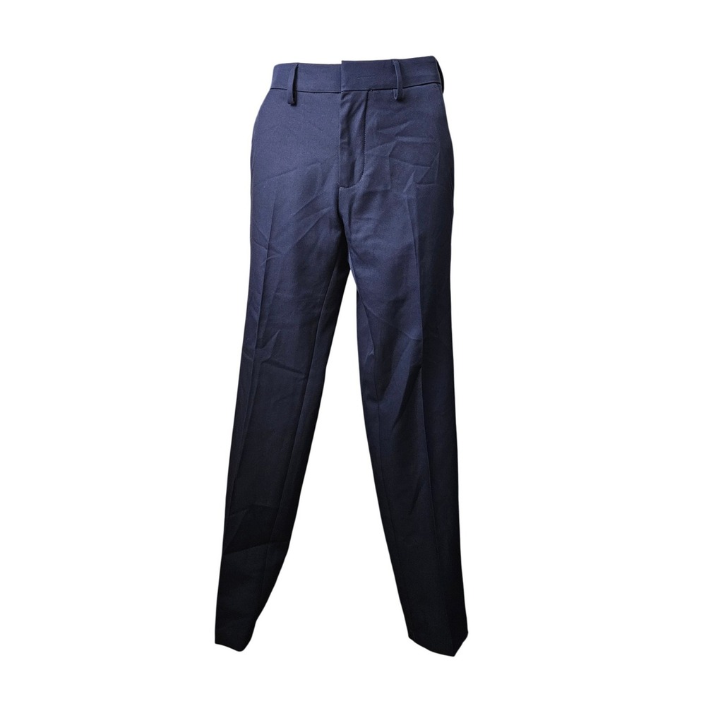 Haggar Dress Pants Mens 30x30 Blue NEW Flex Series Ultra Slim Fit HY30309